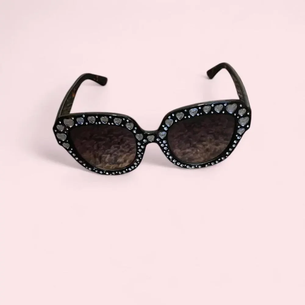 Vintage y2k black cat eye
